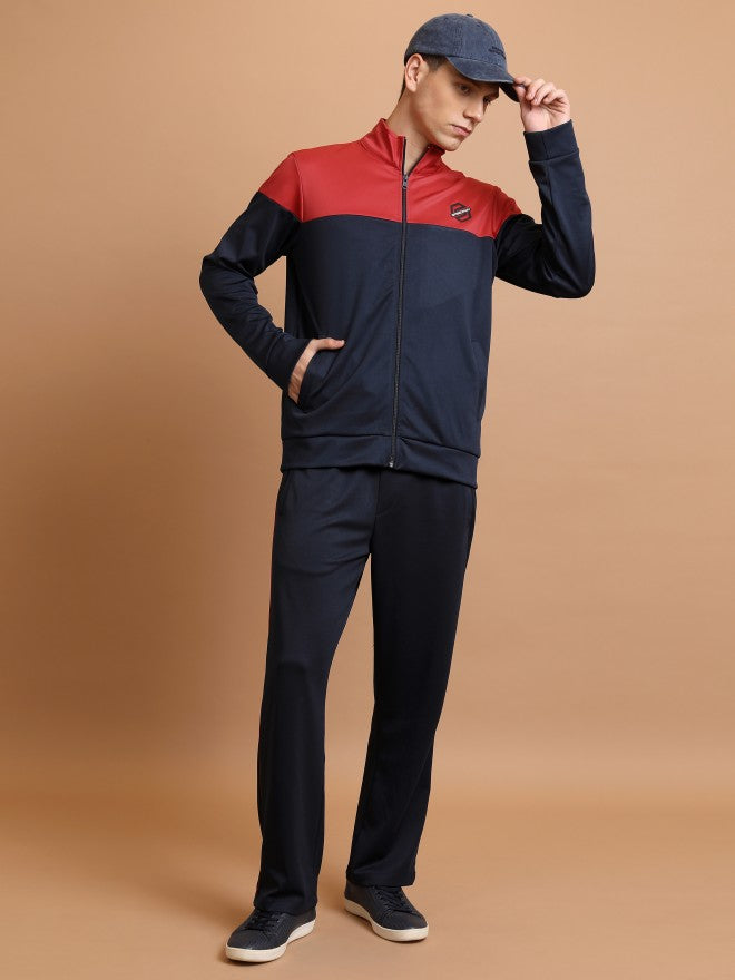Highlander Men Navy/Red Sweatshirt With Trouser Co-Ords - Navy Blue - Image 1