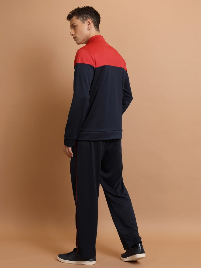 Highlander Men Navy/Red Sweatshirt With Trouser Co-Ords - Navy Blue - Image 3