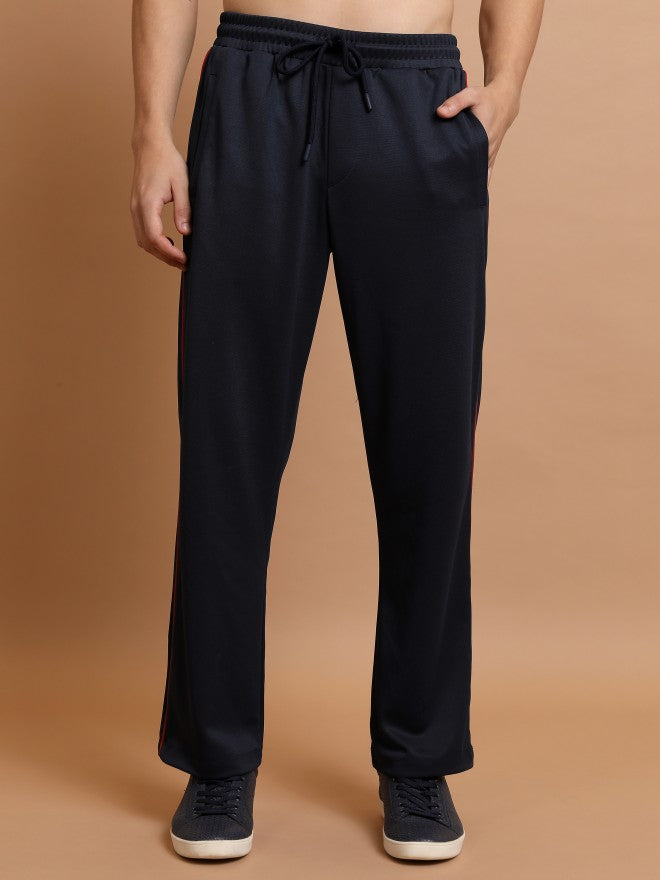 Highlander Men Navy/Red Sweatshirt With Trouser Co-Ords - Navy Blue - Image 7