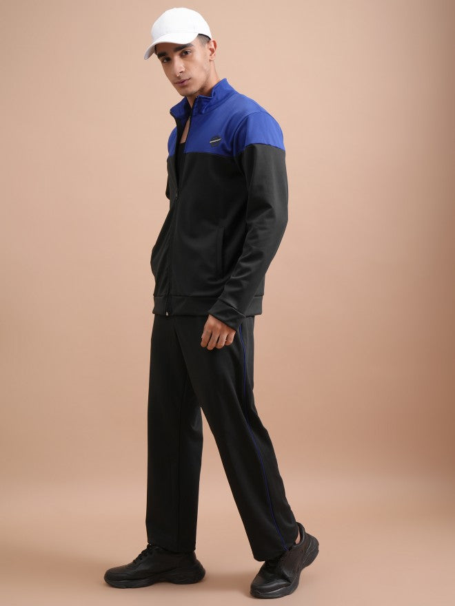 Highlander Men Black Sweatshirt With Trouser Co-Ords - Black - Image 2