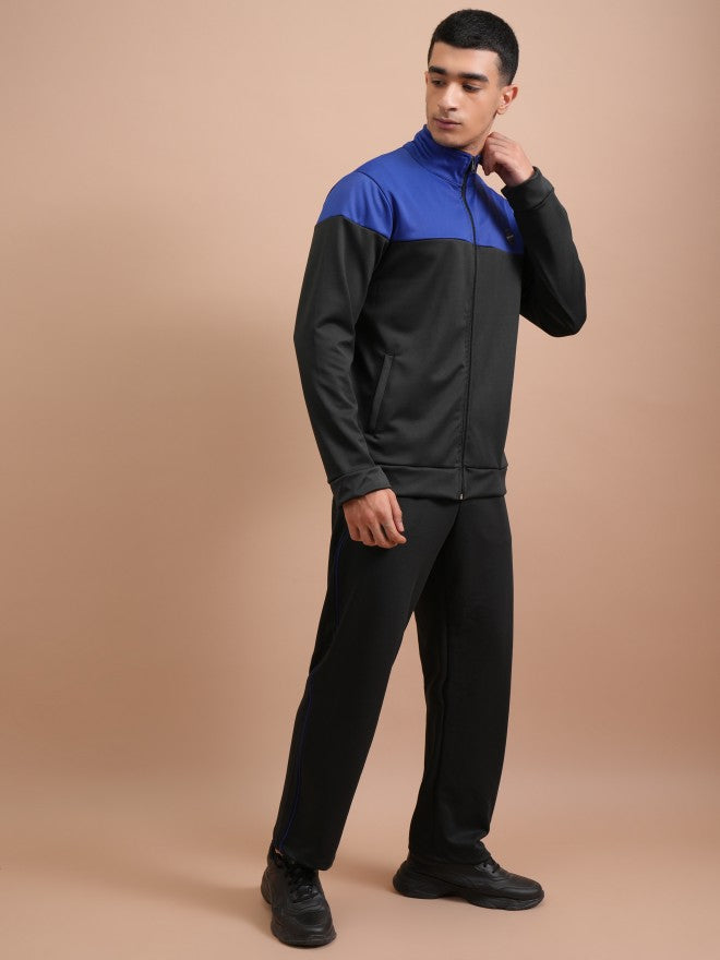 Highlander Men Black Sweatshirt With Trouser Co-Ords - Black - Image 4