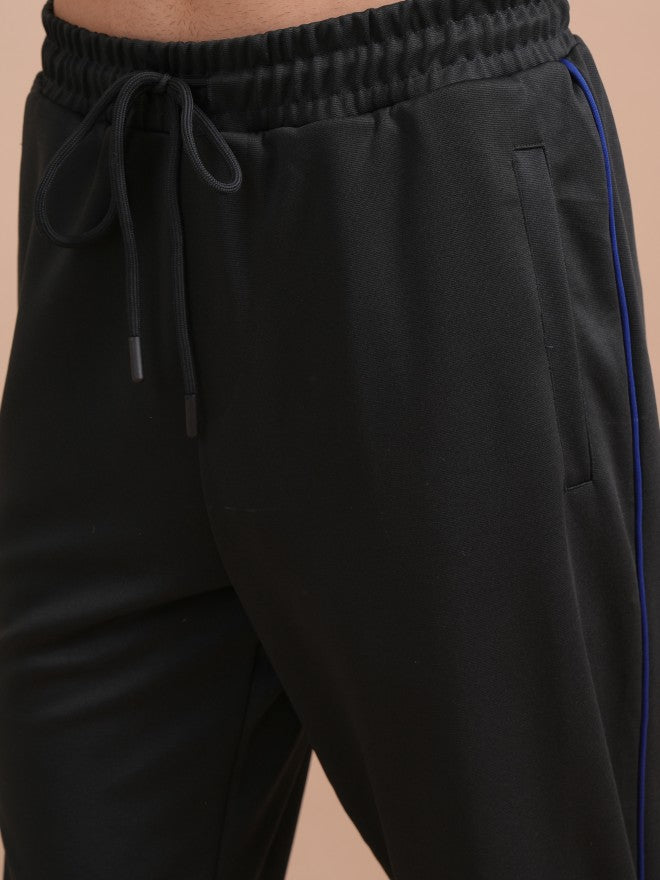 Highlander Men Black Sweatshirt With Trouser Co-Ords - Black - Image 6