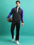 Men Sweatshirt With Trouser Co-Ords - Black - Image 1