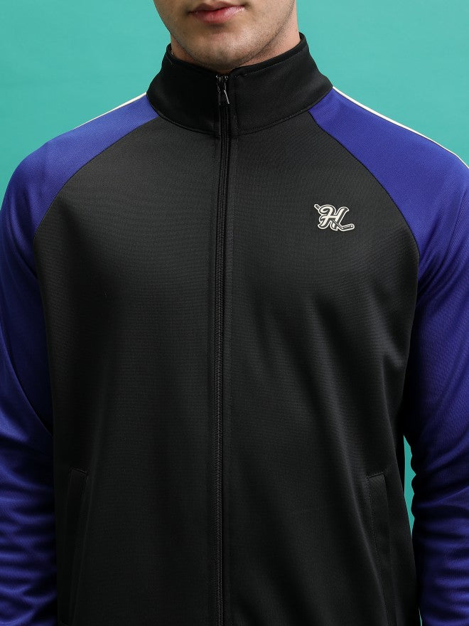 Men Sweatshirt With Trouser Co-Ords - Black - Image 5