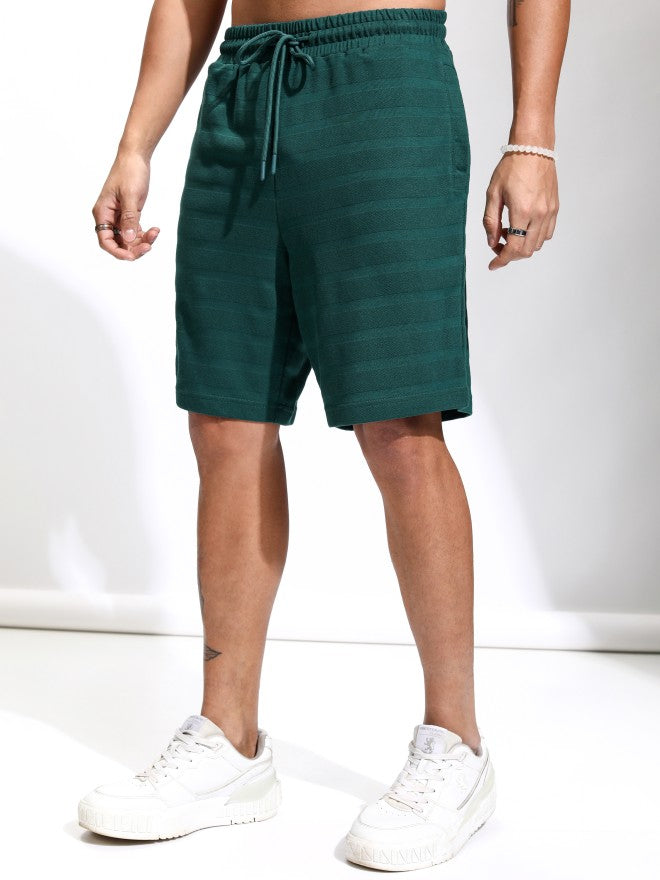 Highlander Men Teal T-Shirt With Shorts Co-Ords - Teal - Image 7
