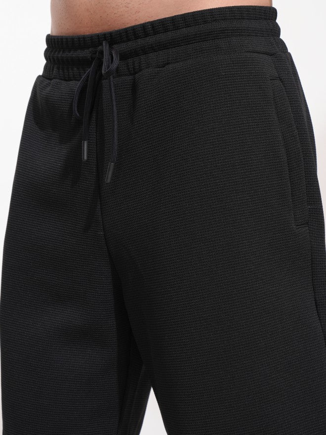 Highlander Men Black T-Shirt With Shorts Co-Ords - Black - Image 8