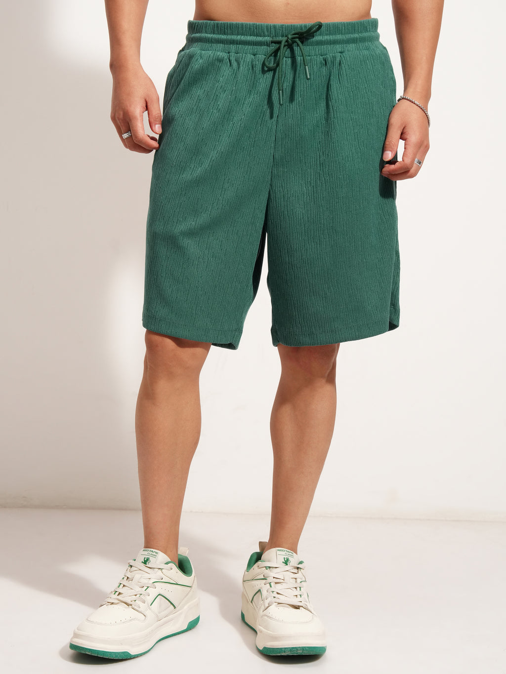 Highlander Men Teal T-Shirt With Shorts Co-Ords - Teal - Image 8