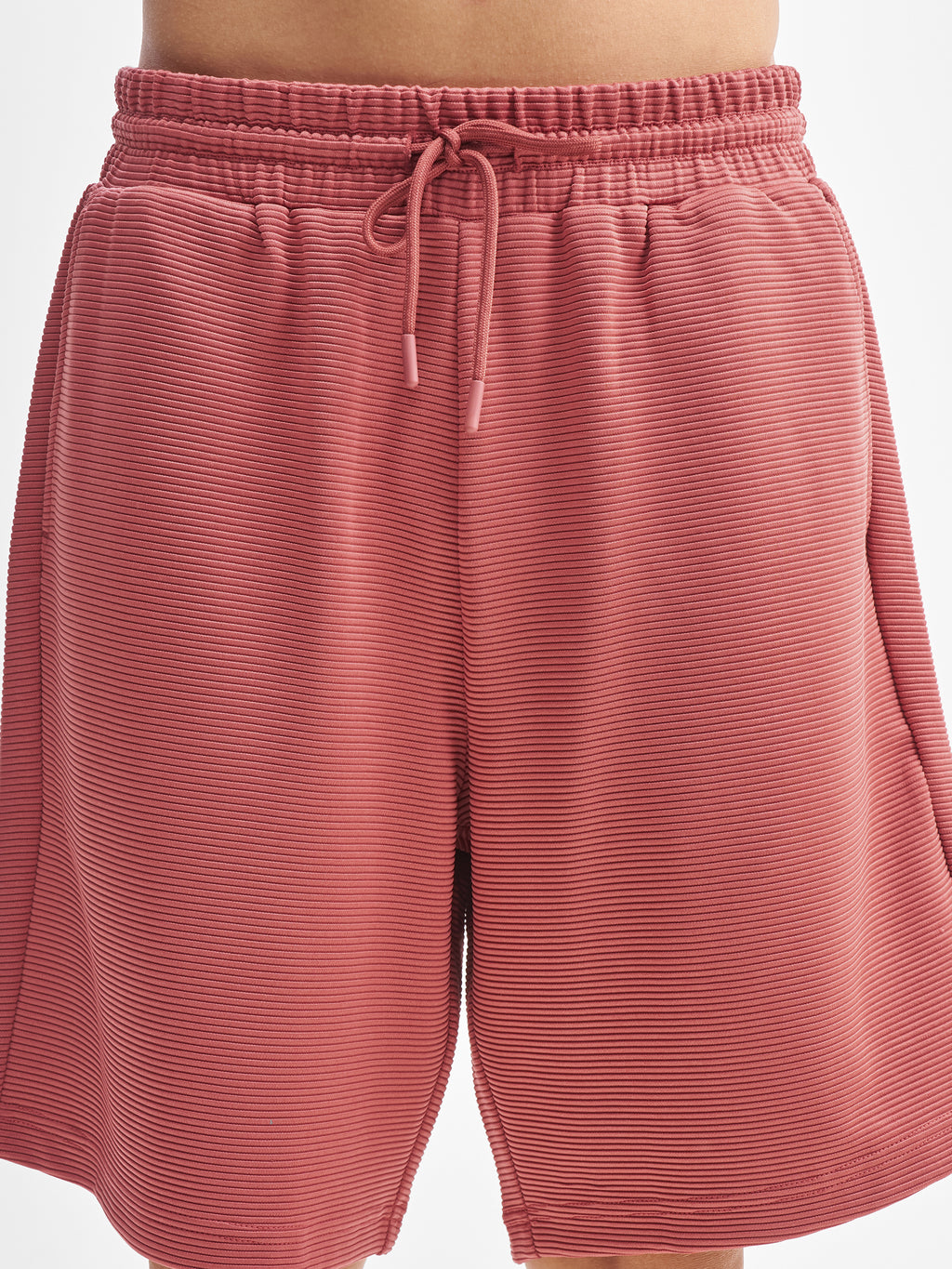 Highlander Men Peach T-shirt With Shorts Co-Ords - Peach - Image 7