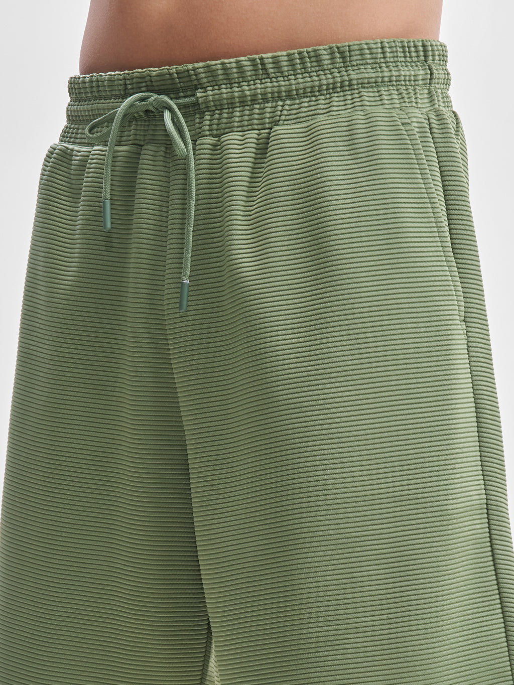 Highlander Men Olive T-Shirt With Shorts Co-Ords - Olive - Image 7