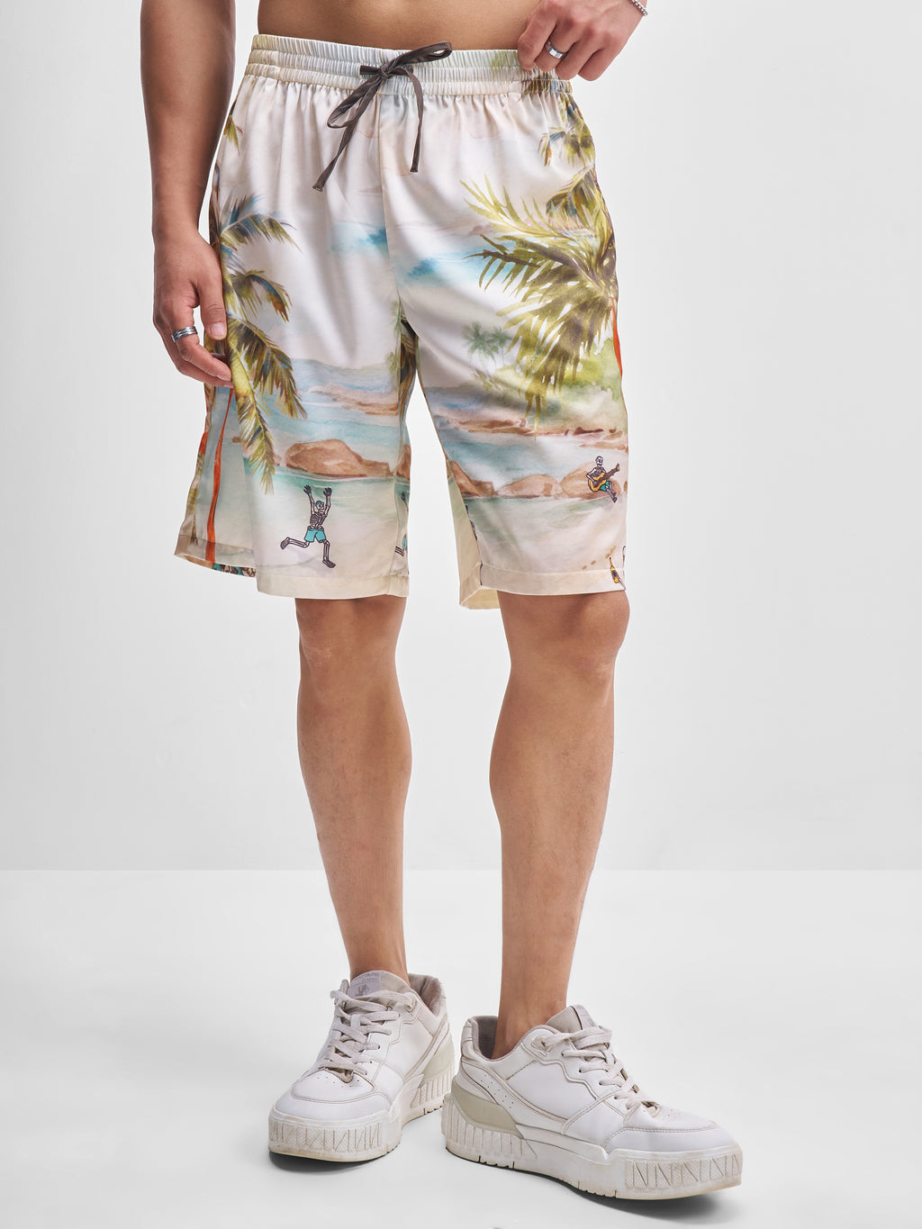 Highlander Men Multi Shirt With Shorts Co-Ords - Multi - Image 8