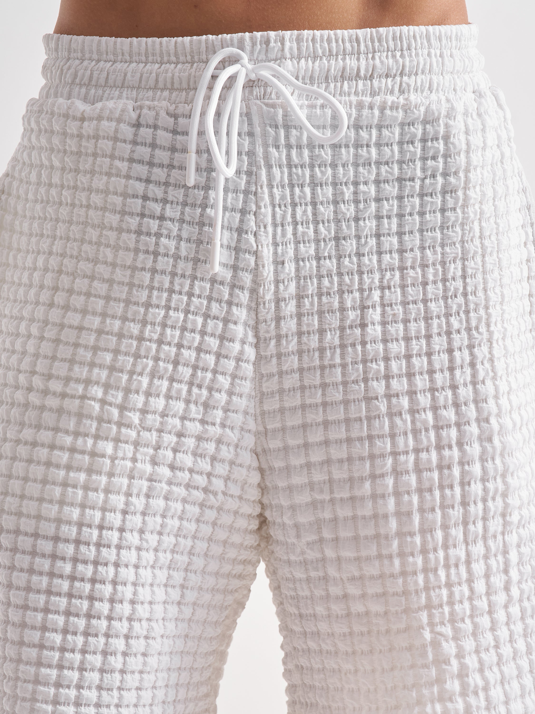 Highlander Men White Shirt With Shorts Co-Ords - White - Image 8