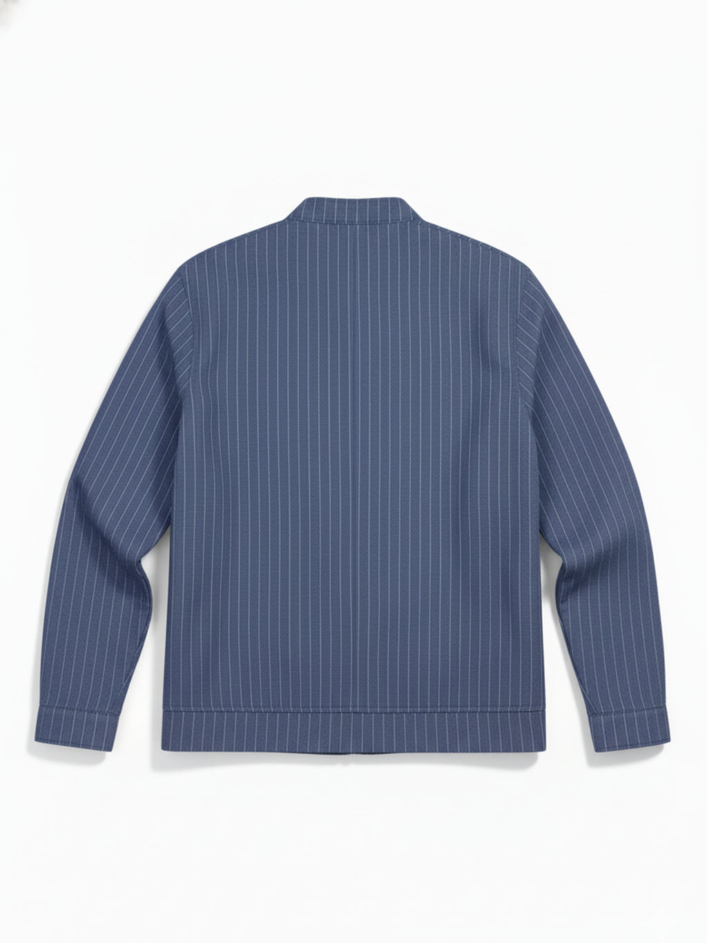 HIGHLANDER Men violet Striped Bomber Jacket - violet - Image 6