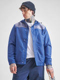 Highlander Men Blue Colourblocked Bomber Jacket - Blue - Image 1