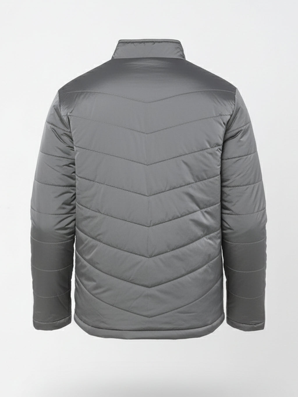 Highlander Men Charcoal Solid Puffer Jacket - Charcoal - Image 6