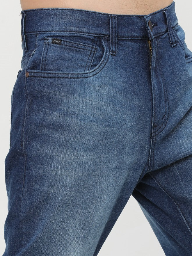Highlander Men Blue Bootcut Stretchable Jeans - Blue - Image 7