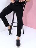 Highlander Men Black Slim Fit Stretchable Jeans - Black - Image 1