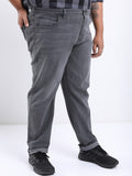 Highlander Men Grey Slim Fit Stretchable Jeans - Grey - Image 1