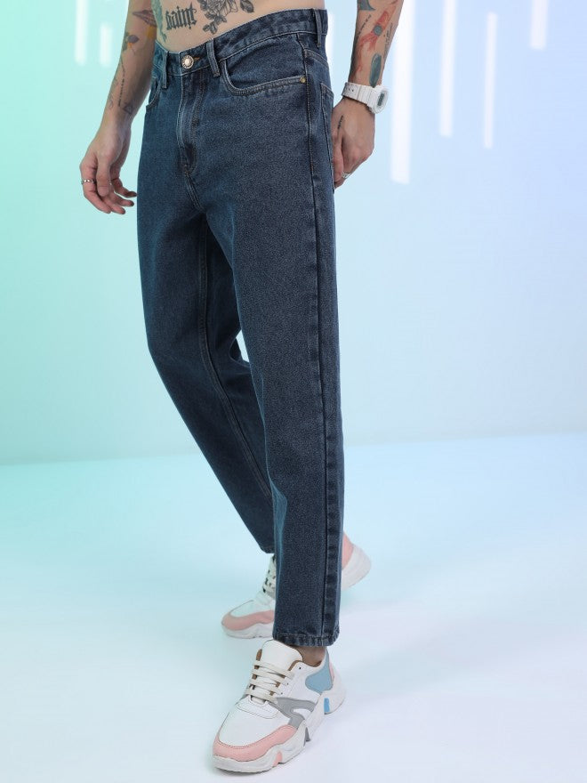 Highlander Men Blue Straight Fit Jeans - Blue - Image 4