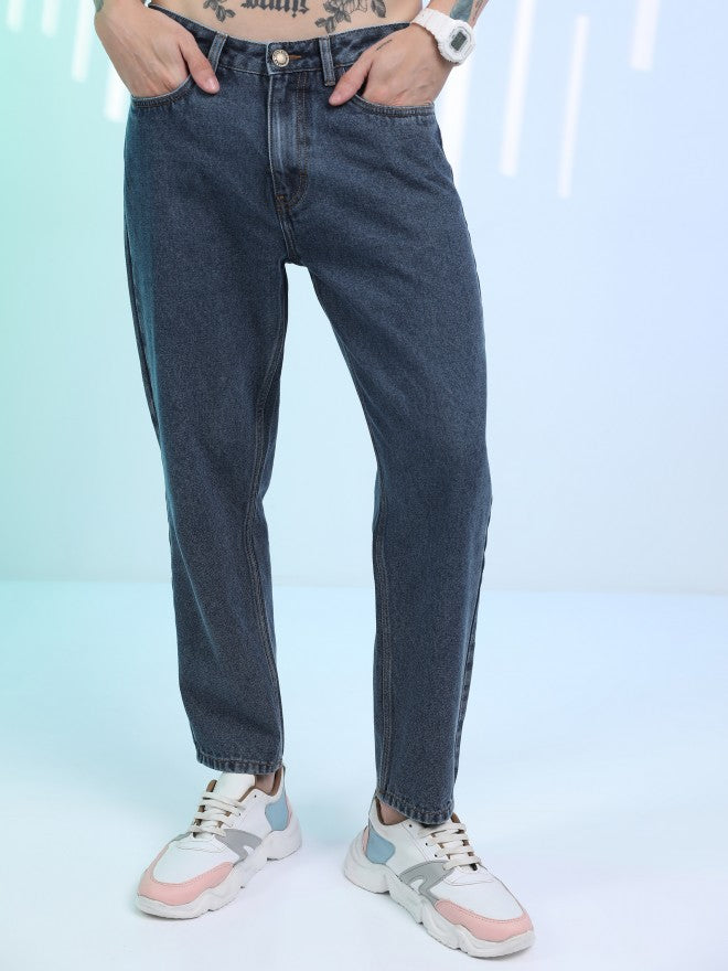 Highlander Men Blue Straight Fit Jeans - Blue - Image 6