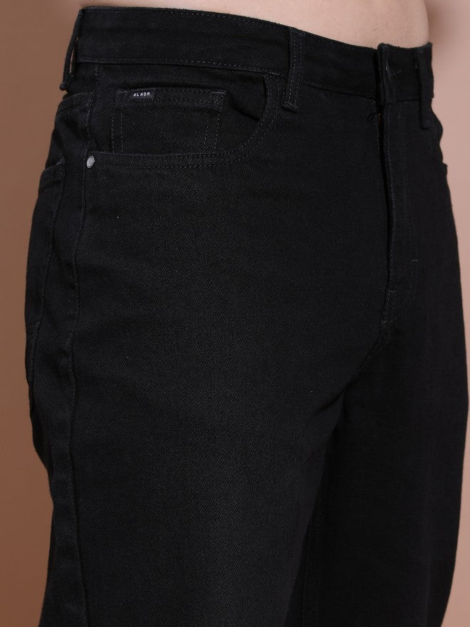 Highlander Men Black Relaxed Fit Jeans - Black - Image 5