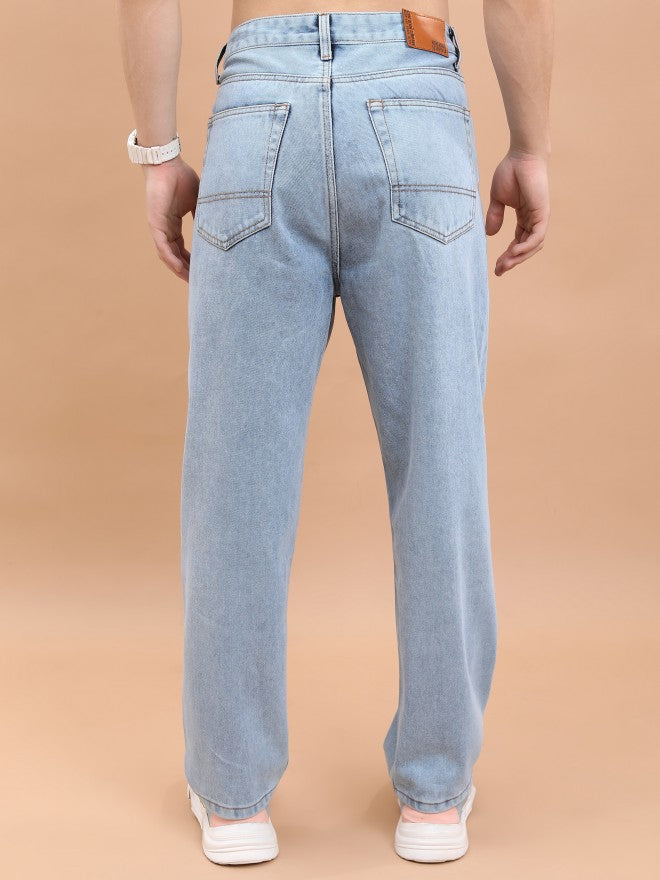 Highlander Men Blue Relaxed Fit Jeans - Blue - Image 3