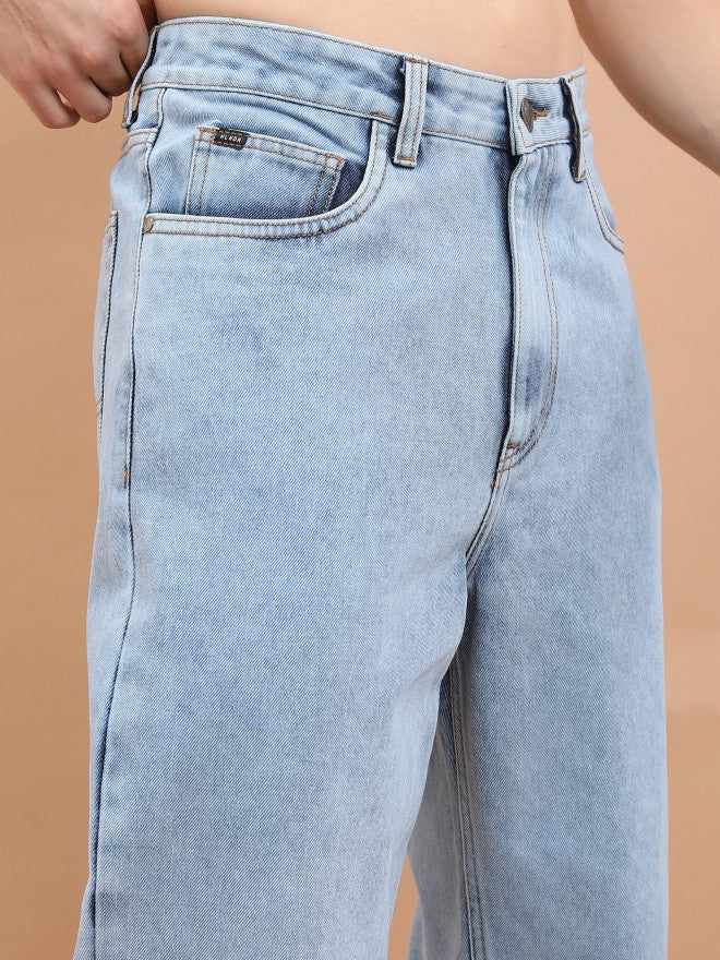 Highlander Men Blue Relaxed Fit Jeans - Blue - Image 5