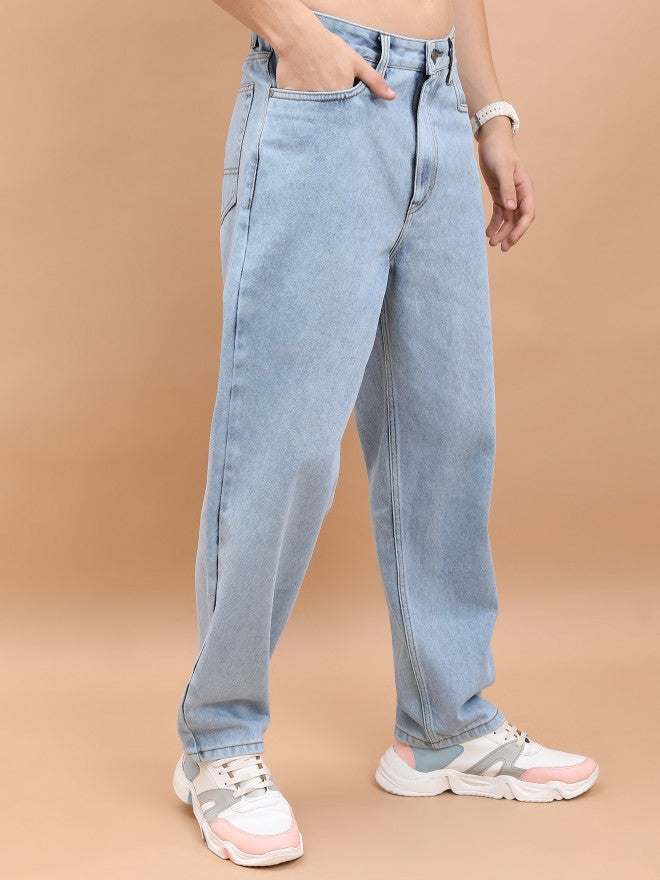 Highlander Men Blue Relaxed Fit Jeans - Blue - Image 6