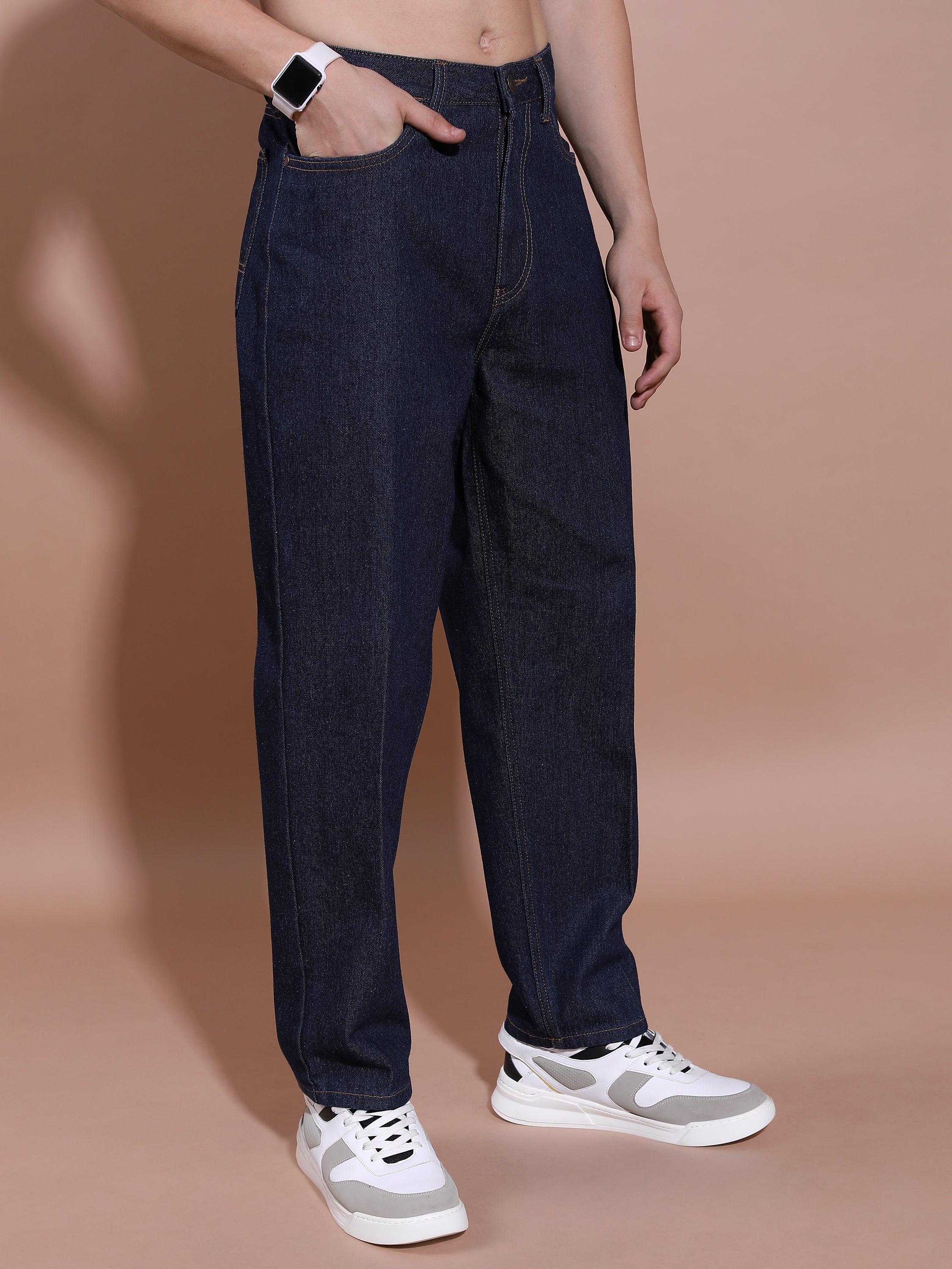 Highlander Men Blue Loose Fit   Jeans - Blue - Image 6