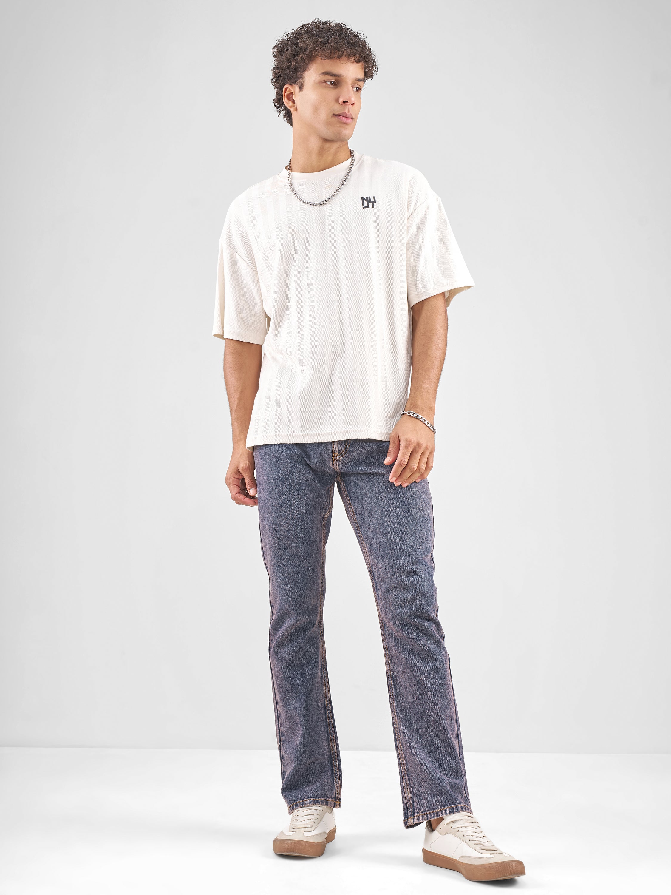 Highlander Men Rust Relaxed Fit Jeans - Rust - Image 2