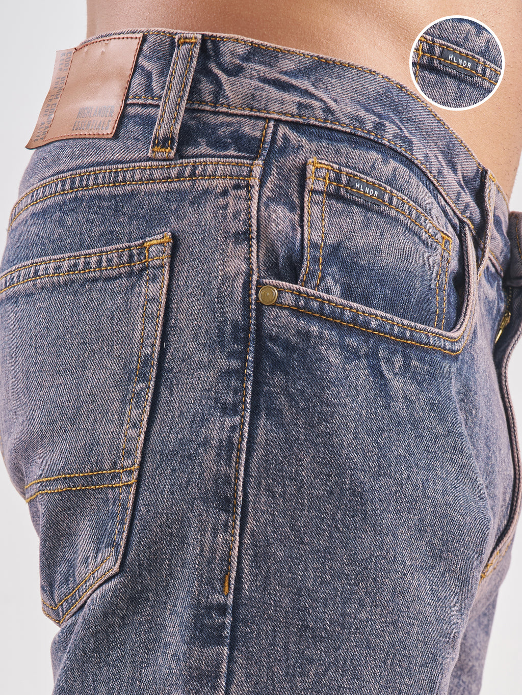 Highlander Men Rust Relaxed Fit Jeans - Rust - Image 5