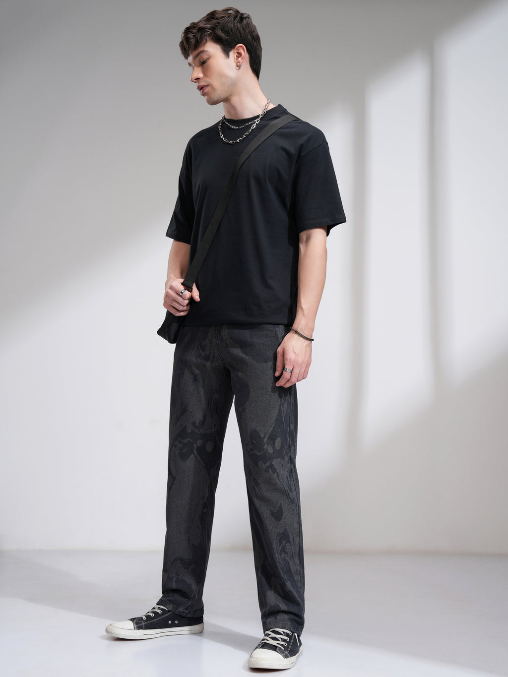 Highlander Men Grey Relaxed Fit Stretchable Jeans - Grey - Image 2