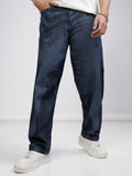Highlander Men Blue Straight Fit Stretchable Jeans - Blue - Image 1