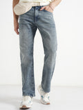 Highlander Men Blue Bootcut Stretchable Jeans - Blue - Image 1
