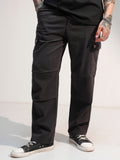 Highlander Men Grey Baggy Stretchable Jeans - Grey - Image 1