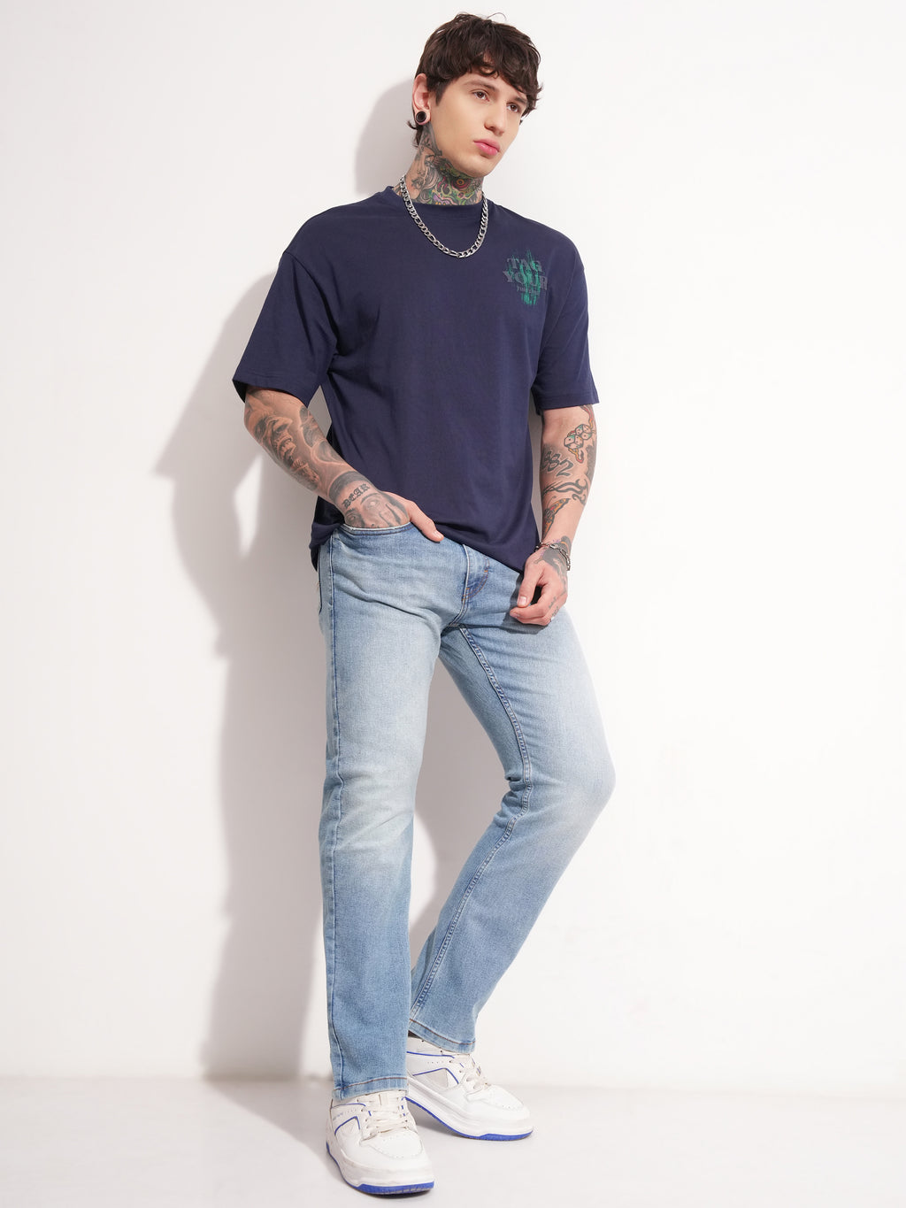 Highlander Men Blue Bootcut Stretchable Jeans - Blue - Image 2