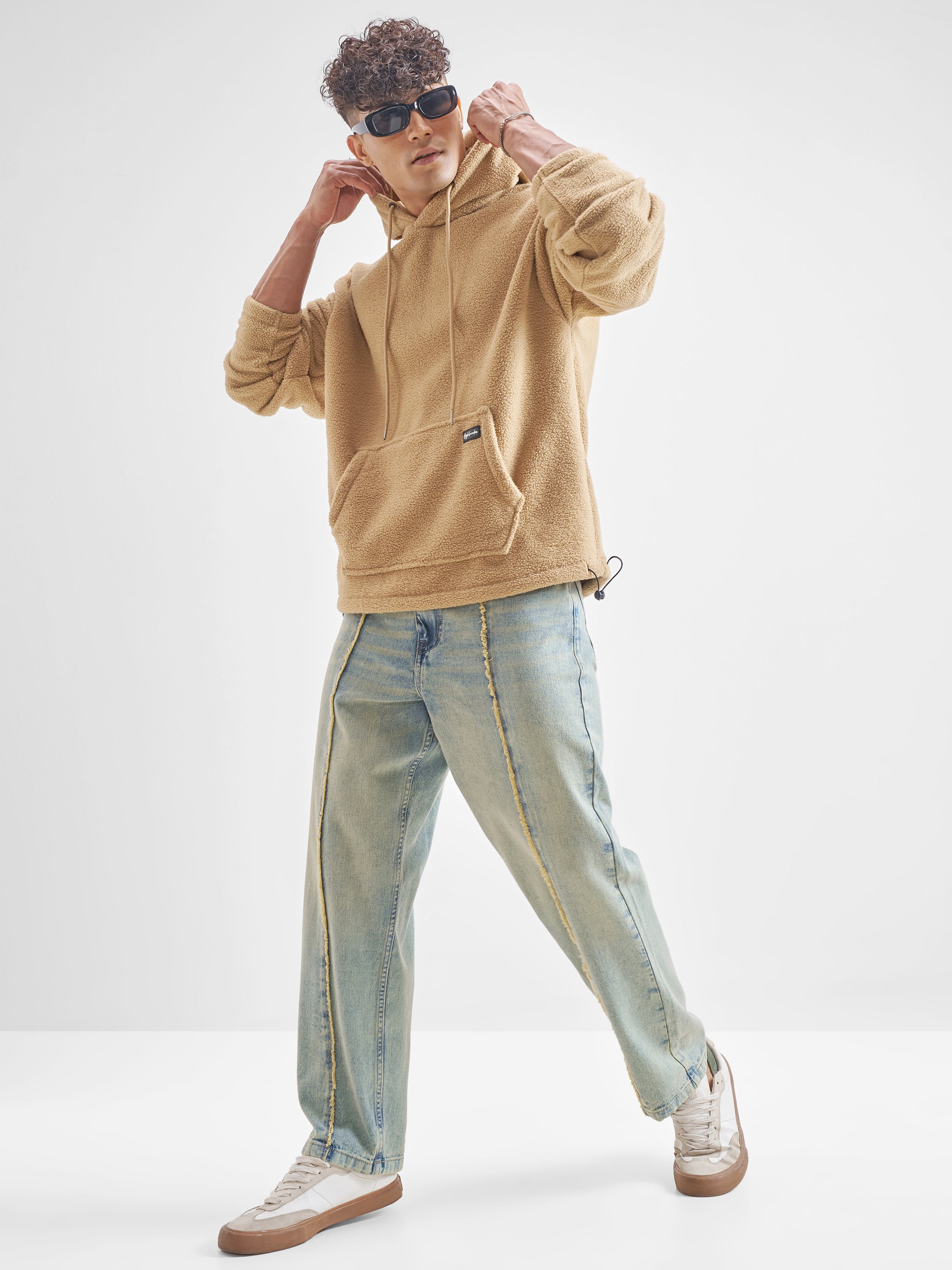 Highlander Men Blue Baggy Stretchable Jeans - Blue - Image 2