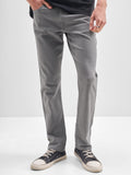 Highlander Men Grey Slim Fit Stretchable Jeans - Grey - Image 1
