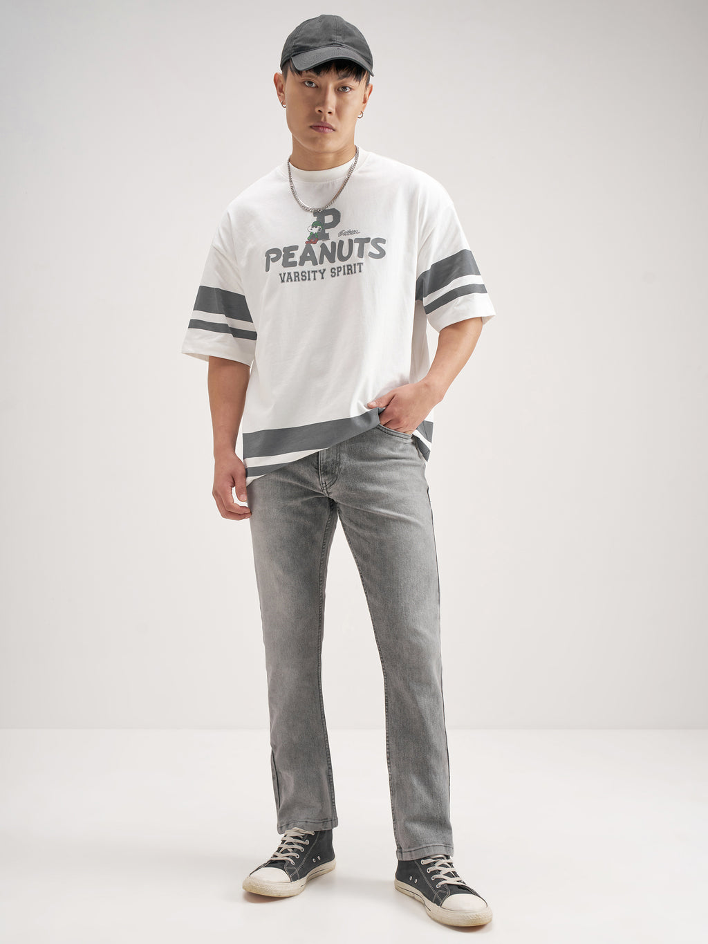 Highlander Men Grey Straight Fit Jeans - Grey - Image 2