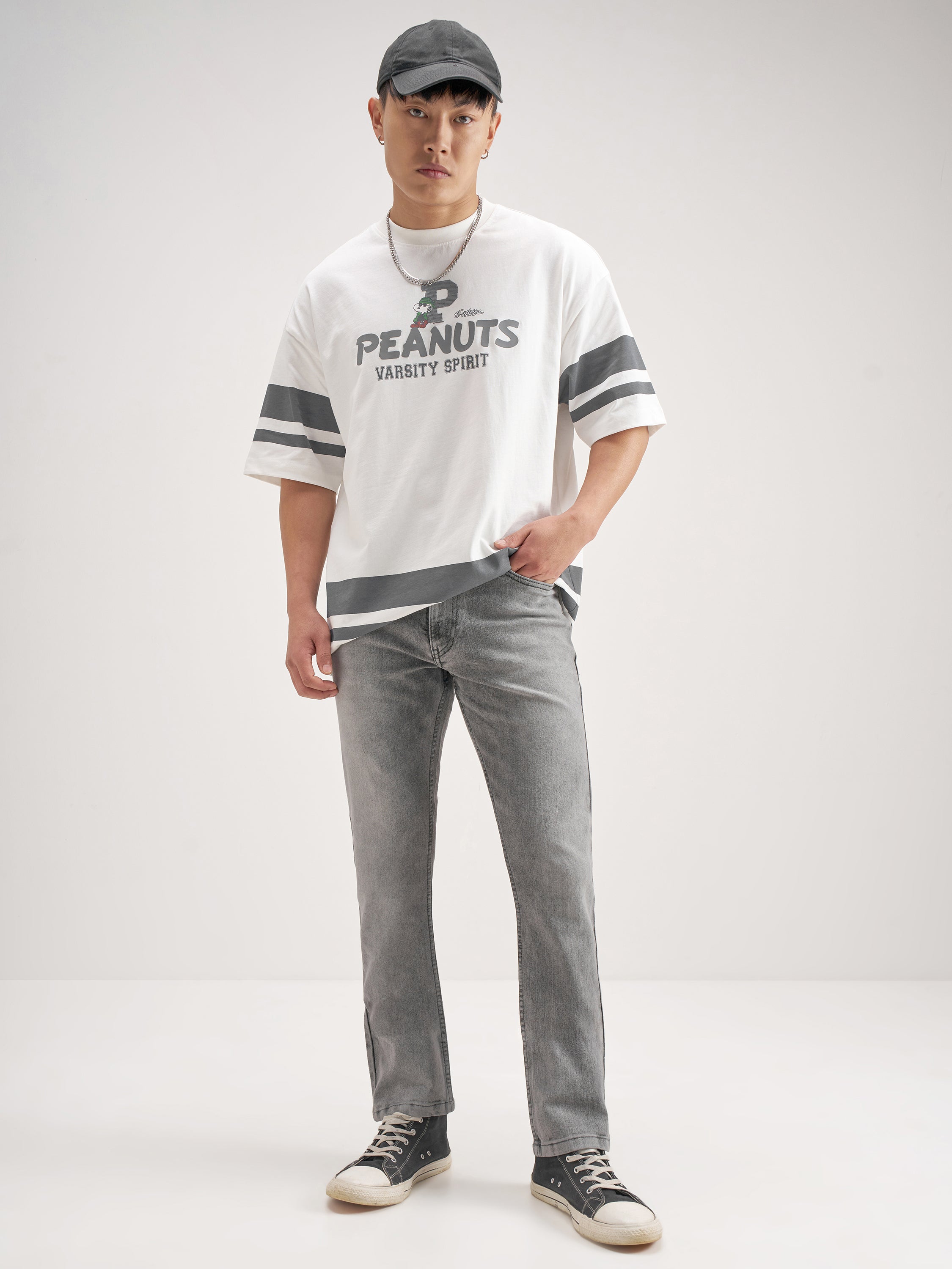 Highlander Men Grey Straight Fit Jeans - Grey - Image 2