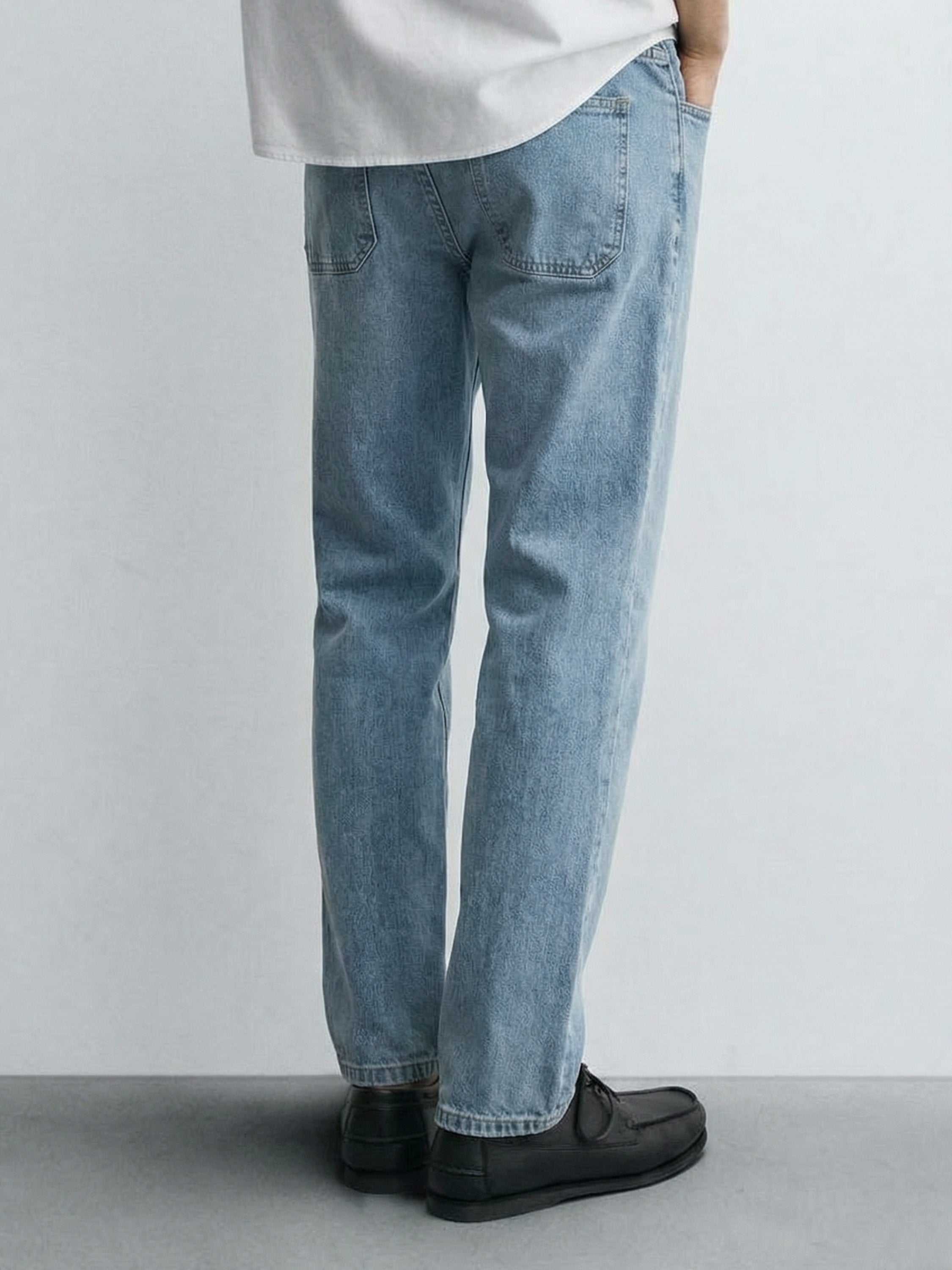 Highlander Men Blue Regular Fit Stretchable Jeans - Blue - Image 3