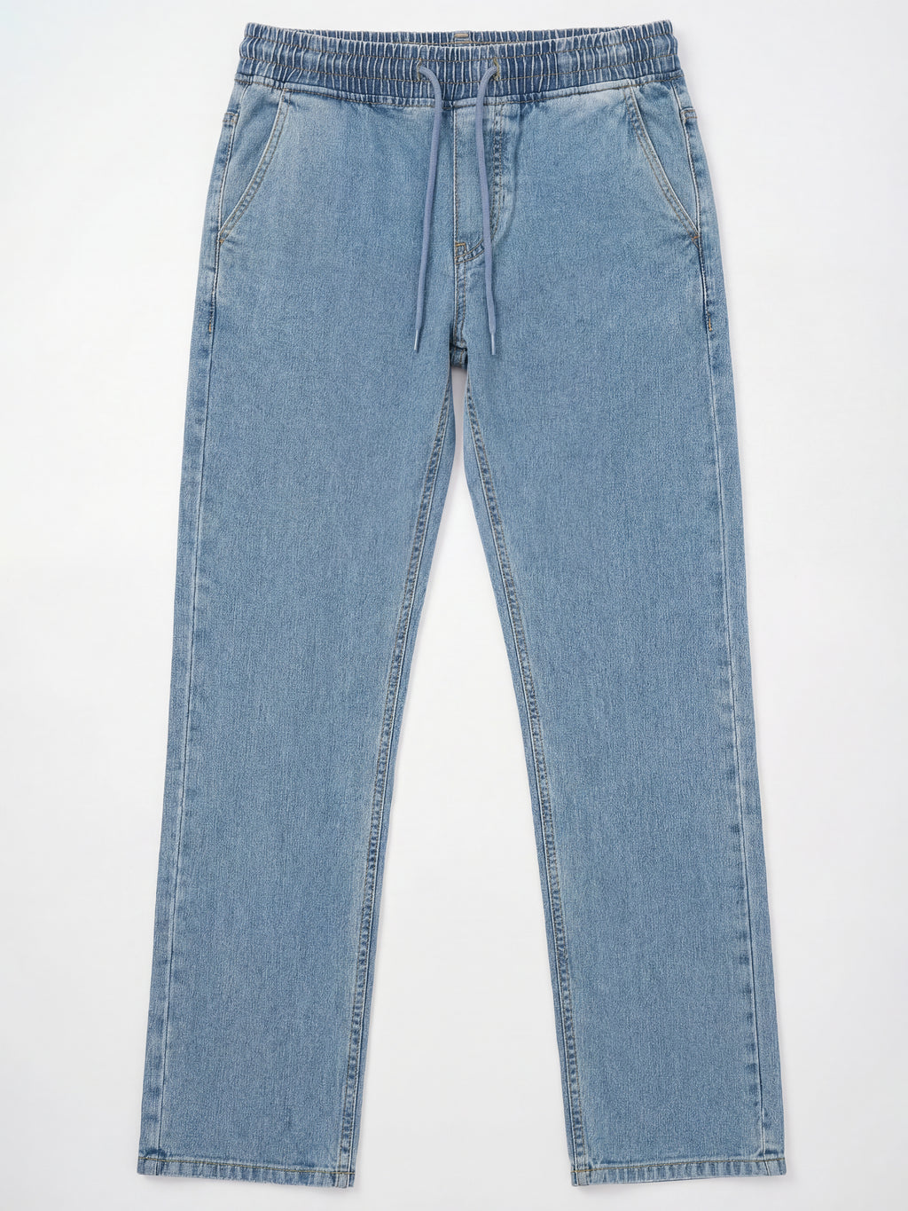 Highlander Men Blue Regular Fit Stretchable Jeans - Blue - Image 5