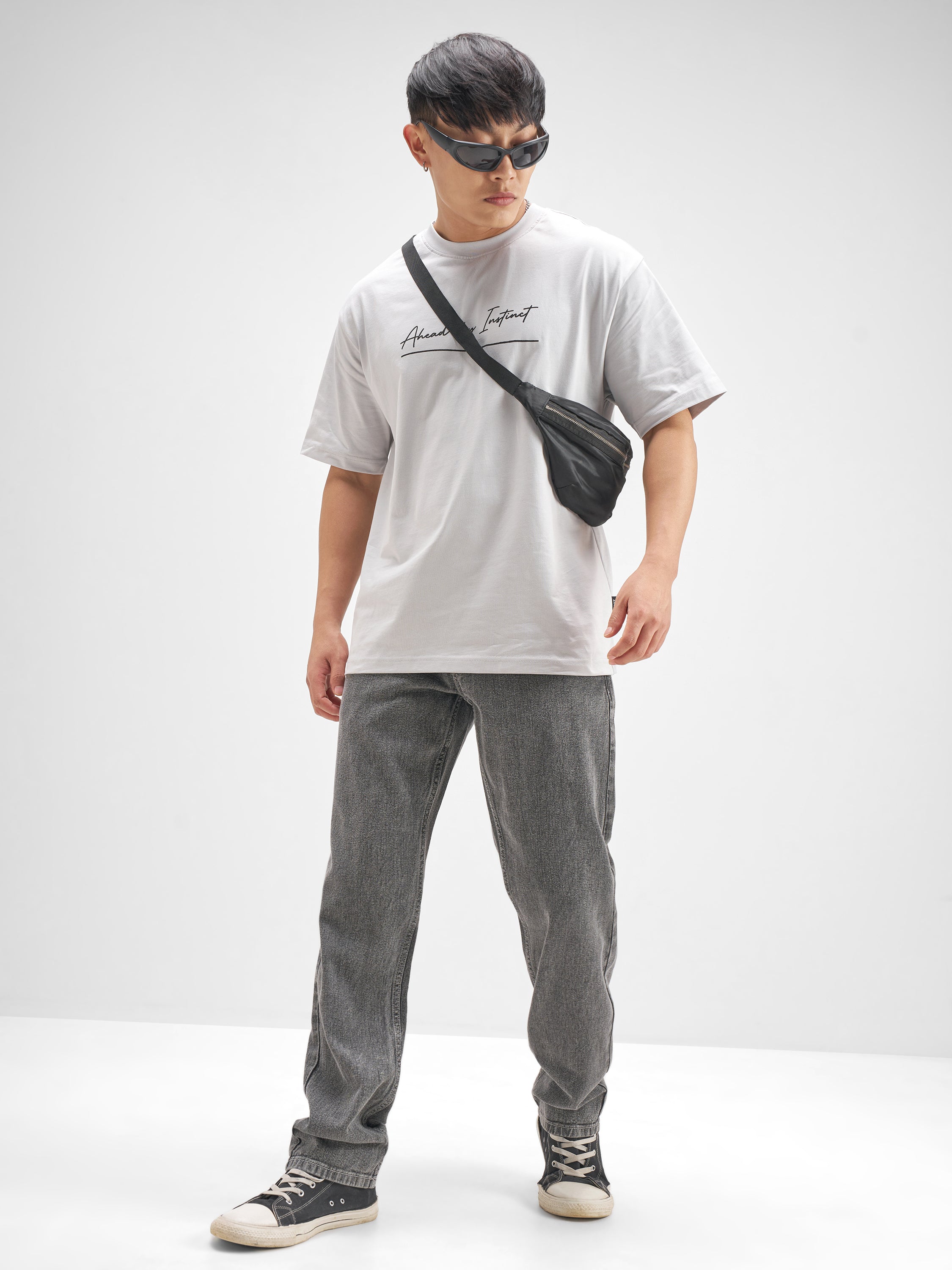 Highlander Men Grey Relaxed Fit Jeans - Grey - Image 2