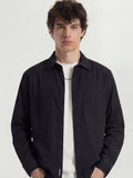 Highlander Men Black Solid Oversized Fit Casual Shirt - Black - Image 1