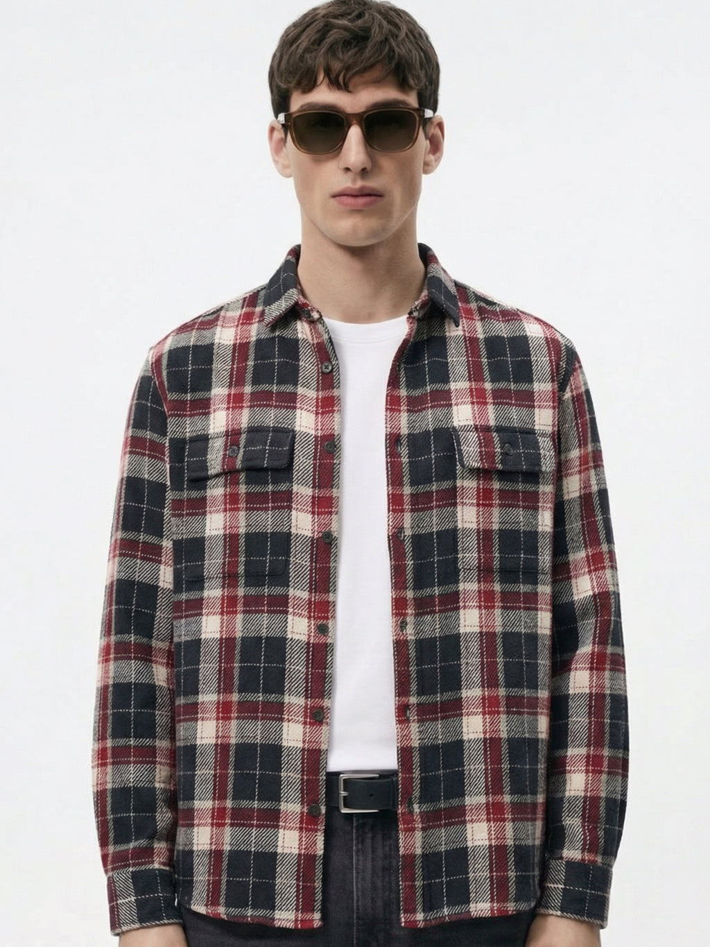 Highlander Men Multi Checked Relaxed Fit Casual Shirt - Multi - Image 1