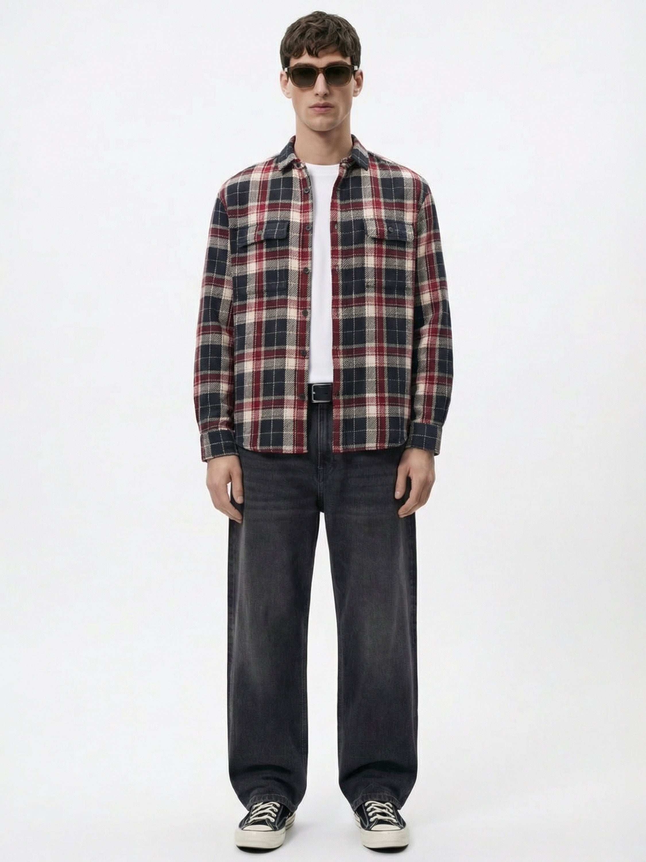 Highlander Men Multi Checked Relaxed Fit Casual Shirt - Multi - Image 2