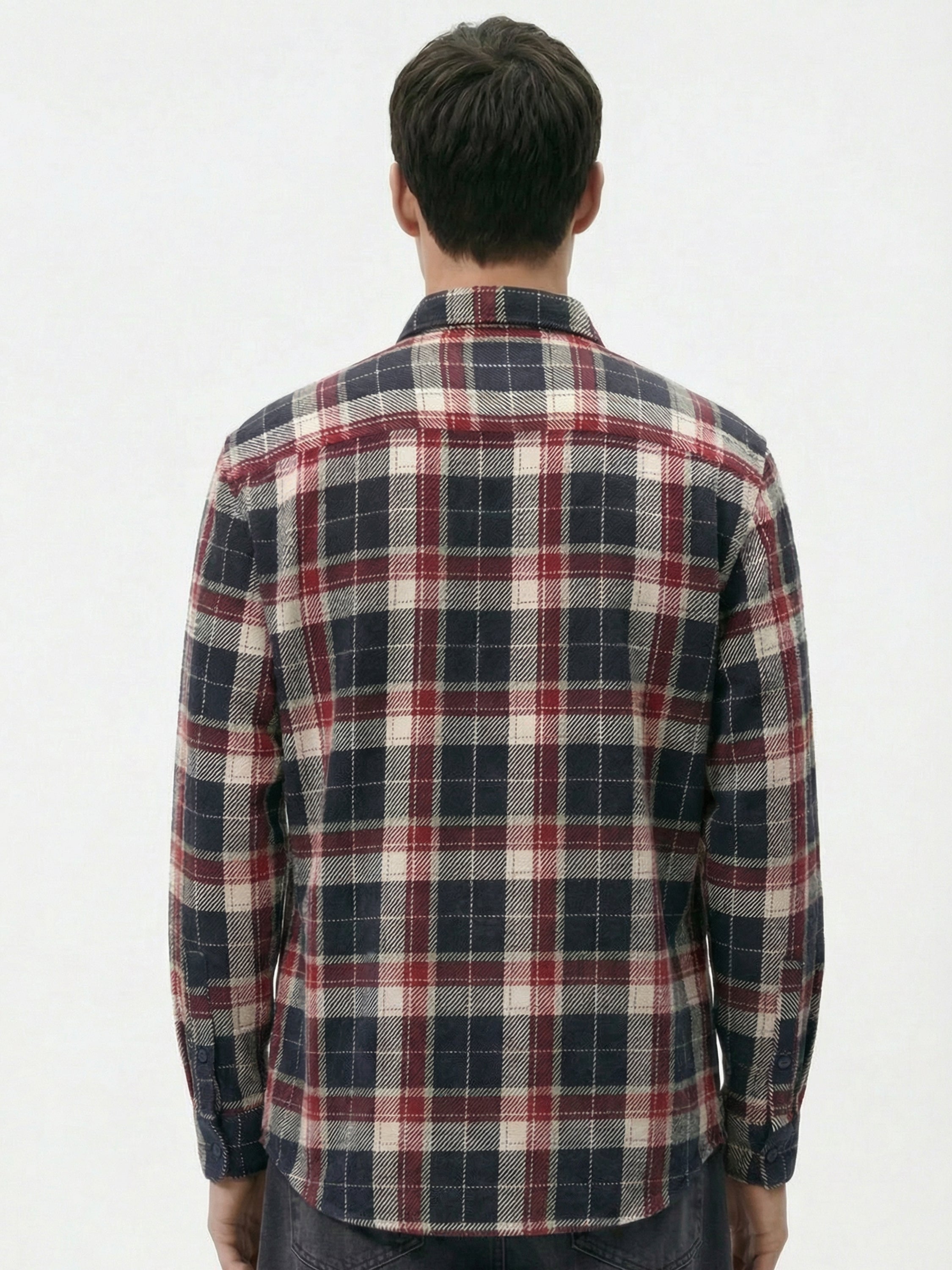 Highlander Men Multi Checked Relaxed Fit Casual Shirt - Multi - Image 3