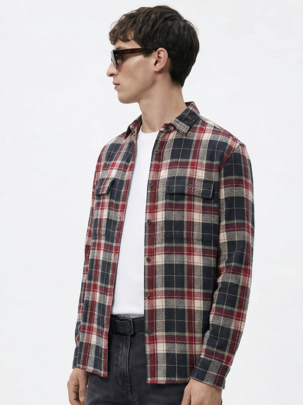 Highlander Men Multi Checked Relaxed Fit Casual Shirt - Multi - Image 4