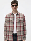Highlander Men Beige Checked Relaxed Fit Casual Shirt - Beige - Image 1