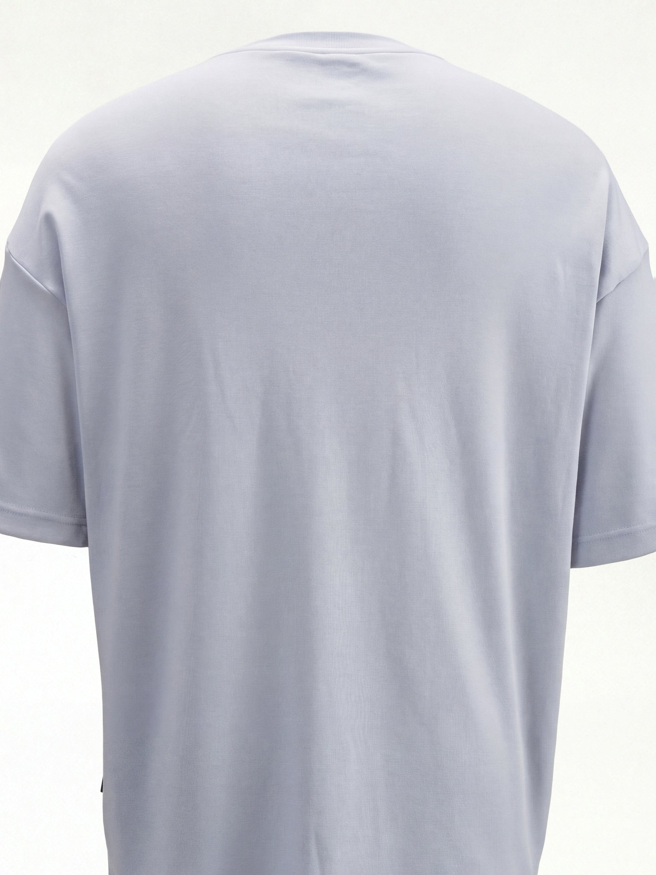 Highlander Men Blue Printed Round Neck Oversized Fit T-Shirt - Blue - Image 2