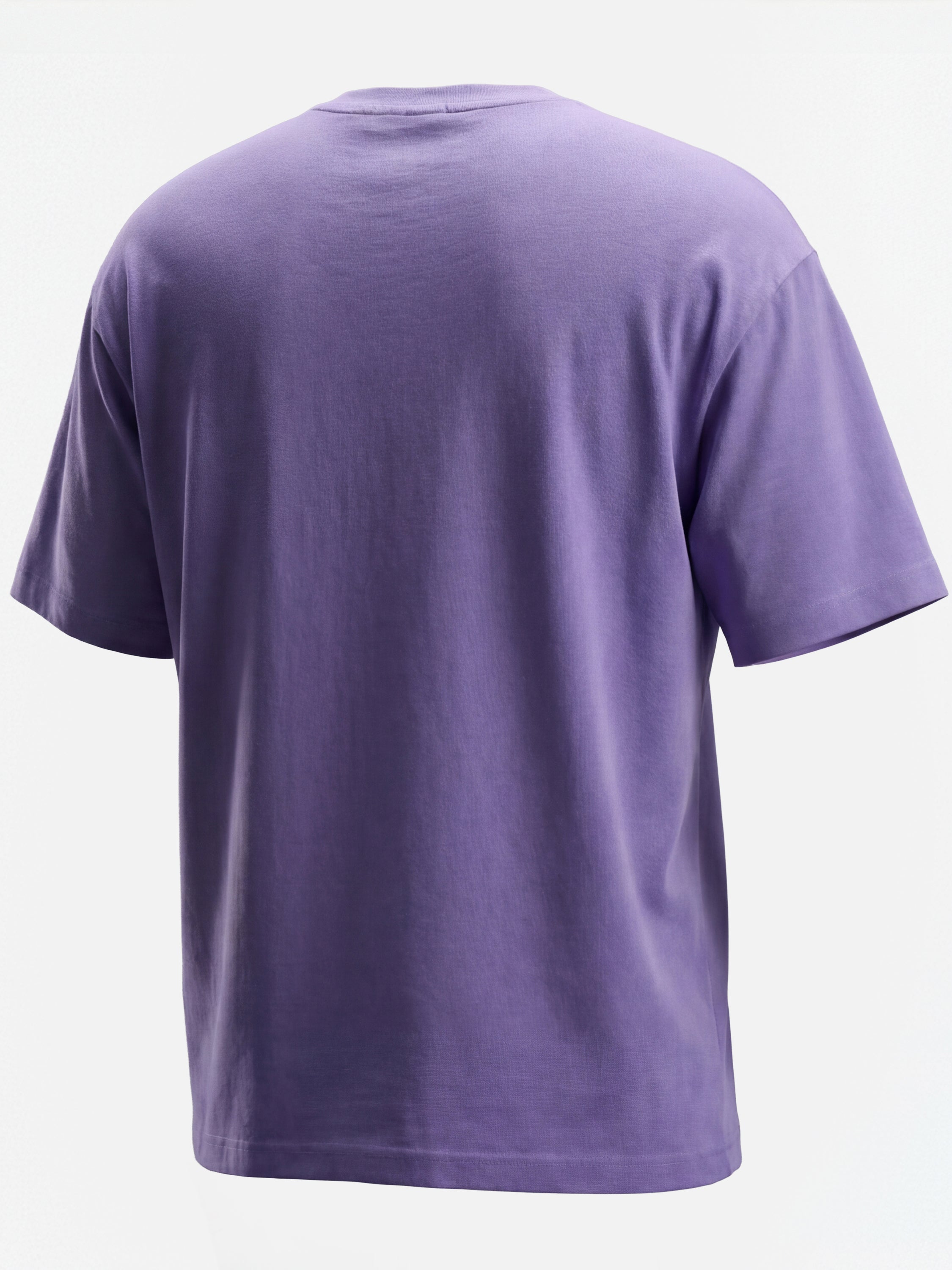 Highlander Men Purple Embroidered Round Neck T-Shirt - Purple - Image 9